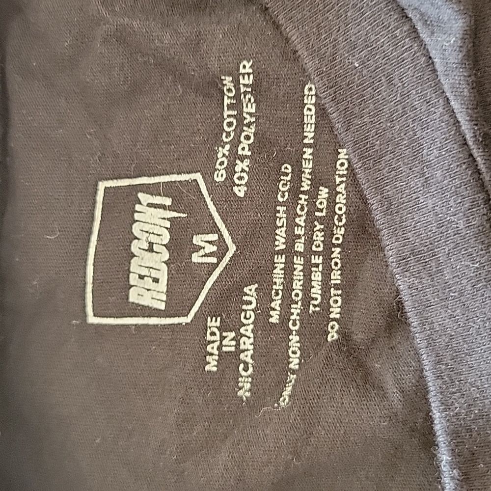 Redcon1 The Legend of RedCon1 Legend of Zelda Homage Black T-Shirt Mens M Rare - Picture 3 of 3